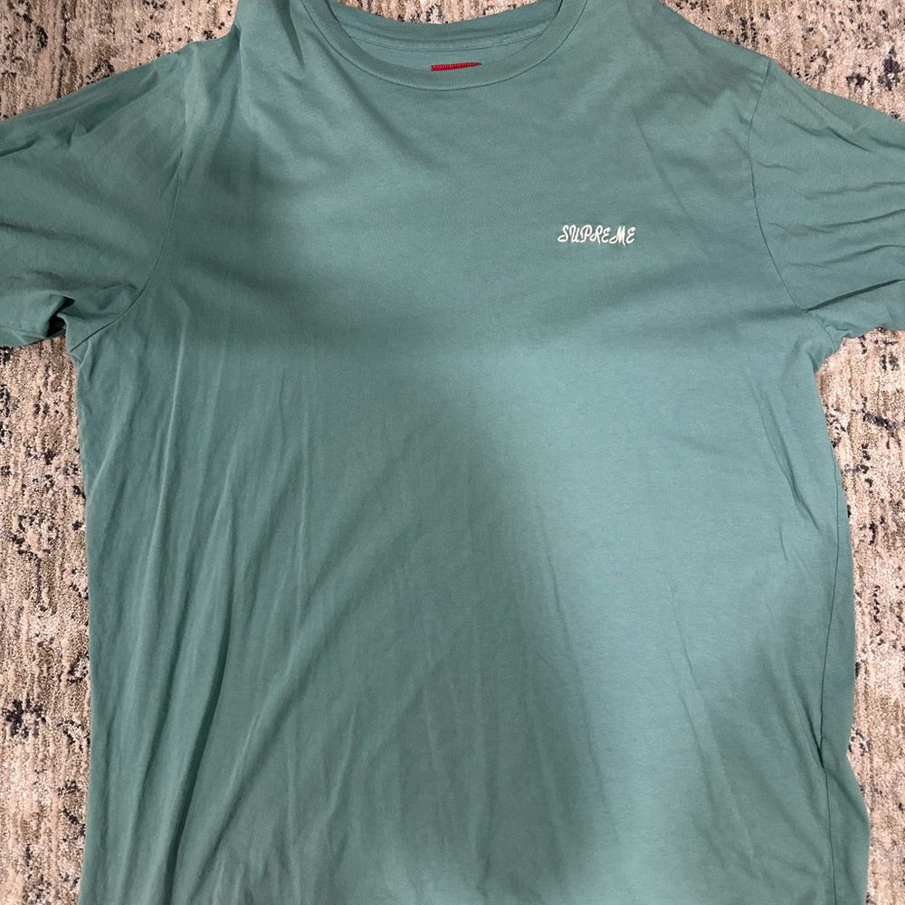 Supreme Washed Script Shirt